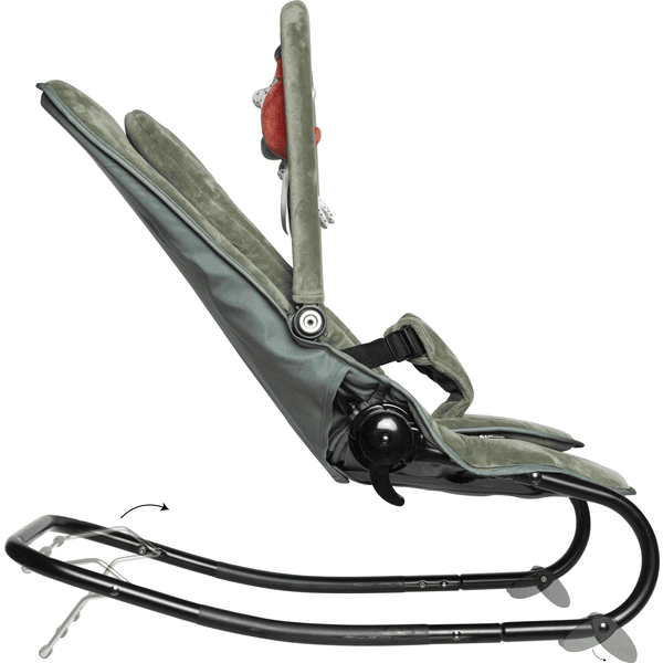 KOELSTRA Hamaca Para Bebé Lux Moss Green 6 KOELSTRA Hamaca Para Bebé Lux Moss Green - Imagen 4