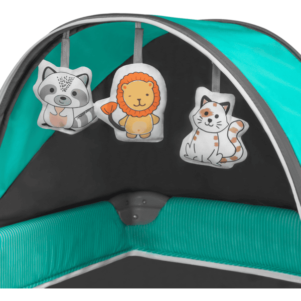 Lionelo Cuna De Viaje Sven Plus Turquoise Grey 7 Lionelo Cuna De Viaje Sven Plus Turquoise Grey - Imagen 5