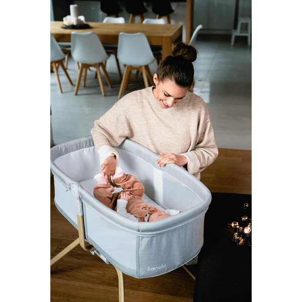 Lionelo Cuna Mecedora Malin 3 En 1 Evo Beige Sand 4 Lionelo Cuna Mecedora Malin 3 En 1 Evo Beige Sand - Imagen 2