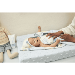 Meyco Funda Para El Cambiador Knots Light Blue -Muebles comercio meyco funda para el cambiador knots light blue a359255 3