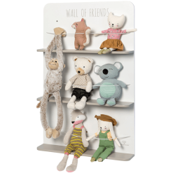 MUSTERKIND ® Estantería Para Peluches Picea Blanco/gris Madera -Muebles comercio musterkind estanteria para peluches picea blanco gris madera a326648 2