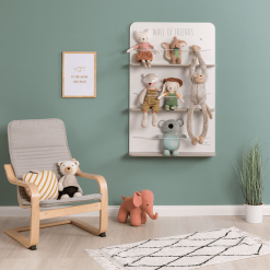 MUSTERKIND ® Estantería Para Peluches Picea Blanco/gris Madera -Muebles comercio musterkind estanteria para peluches picea blanco gris madera a326648 3