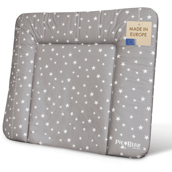 PICBEAR Pic Bear Cambiador 72x85cm Estrellas Gris Blanco 3 PICBEAR Pic Bear Cambiador 72x85cm Estrellas Gris Blanco
