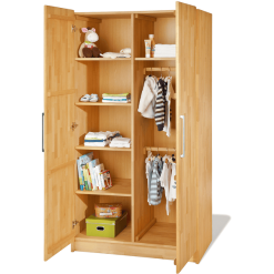 PINOLINO Armario De 2 Puertas Natura 11 PINOLINO Armario De 2 Puertas Natura -Muebles comercio pinolino armario de 2 puertas natura a047190 4