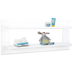 PINOLINO Estantería De Pared Blanca Mate 7 PINOLINO Estantería De Pared Blanca Mate -Muebles comercio pinolino estanteria de pared blanca mate a068000 2