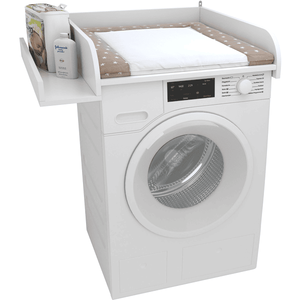 Polini Cambiador Infantil Para Lavadora Con Compartimento Blanco 4 Polini Cambiador Infantil Para Lavadora Con Compartimento Blanco - Imagen 2