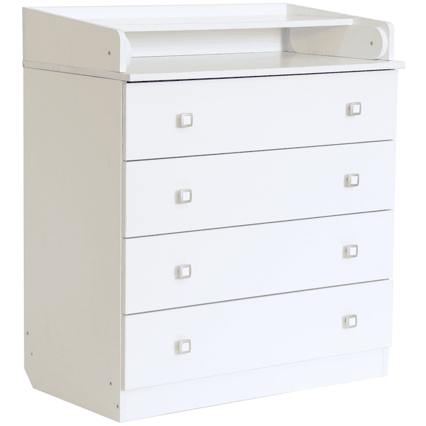 Polini Kids Baby Mueble Cambiador Simple 1580 Blanco 6 Polini Kids Baby Mueble Cambiador Simple 1580 Blanco - Imagen 4