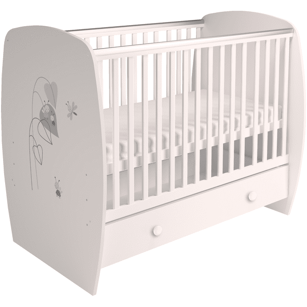 Polini Kids Cuna French 710 Amis Blanco 4 Polini Kids Cuna French 710 Amis Blanco - Imagen 2