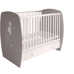 Polini Kids Cuna French 710 Amis Gris-blanco 9 Polini Kids Cuna French 710 Amis Gris-blanco -Muebles comercio polini kids cuna french 710 amis gris blanco a273780 2