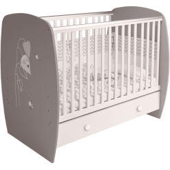 Polini Kids Cuna French 710 Amis Gris-blanco 11 Polini Kids Cuna French 710 Amis Gris-blanco -Muebles comercio polini kids cuna french 710 amis gris blanco a273780 4