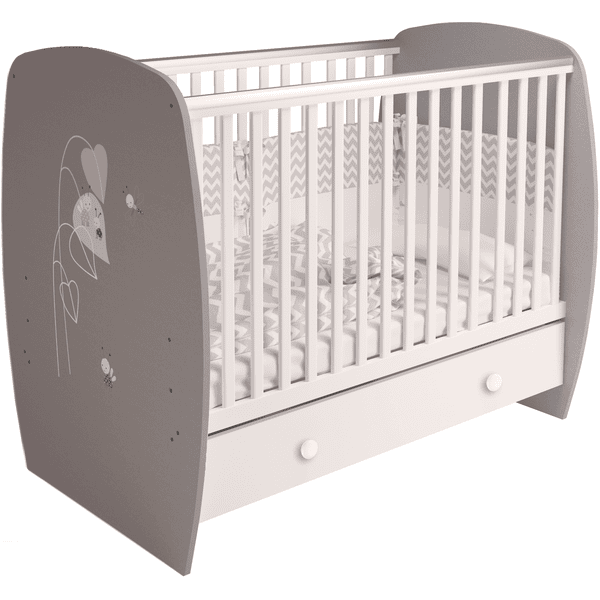 Polini Kids Cuna French 710 Amis Gris-blanco 7 Polini Kids Cuna French 710 Amis Gris-blanco - Imagen 5