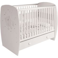 Polini Kids Cuna French 710 Teddy Blanco