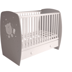 Polini Kids Cuna French 710 Teddy Gris-blanco 9 Polini Kids Cuna French 710 Teddy Gris-blanco -Muebles comercio polini kids cuna french 710 teddy gris blanco a273782 2