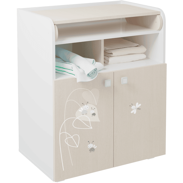 Polini Kids Mueble Cambiador French Amis 1270 Blanco-natural 4 Polini Kids Mueble Cambiador French Amis 1270 Blanco-natural - Imagen 2