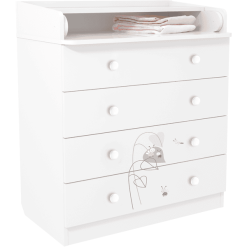 Muebles comercio -Muebles comercio polini kids mueble cambiador french amis 1580 blanco a272381 1
