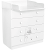 Polini Kids Mueble Cambiador French Amis 1580 Blanco -Muebles comercio polini kids mueble cambiador french amis 1580 blanco a272381