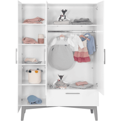 Roba Armario Mika 3 Puertas 8 Roba Armario Mika 3 Puertas -Muebles comercio roba armario mika 3 puertas a396343 1