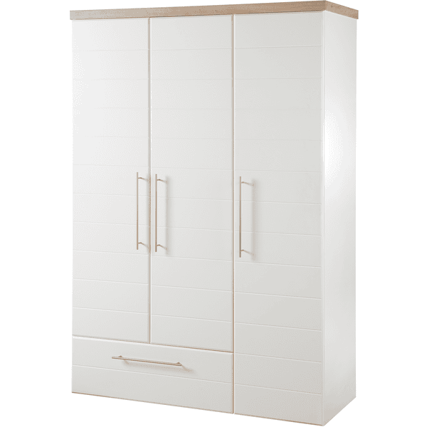 Roba Armario Nele 3 Puertas Blanco 3 Roba Armario Nele 3 Puertas Blanco