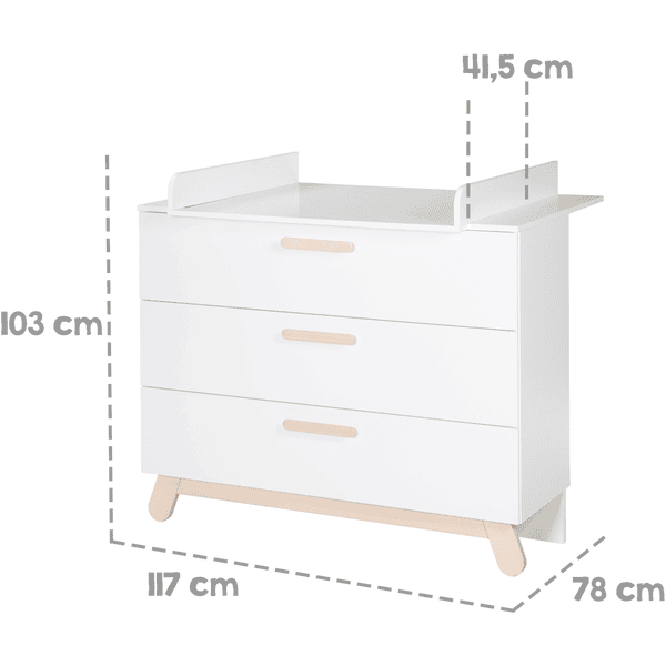 Roba Cambiador Mueble Clara Ancho 7 Roba Cambiador Mueble Clara Ancho - Imagen 5