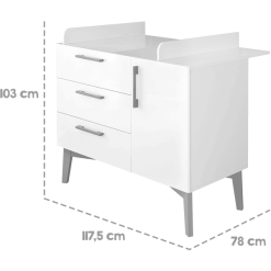 Roba Cambiador Mueble Mika -Muebles comercio roba cambiador mueble mika a396341 2