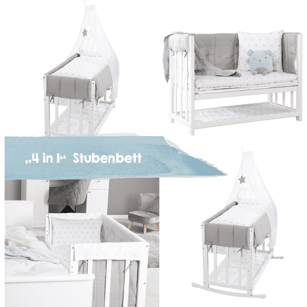 Roba Comforter Stars & Dots 4 In 1 Blanco 5 Roba Comforter Stars & Dots 4 In 1 Blanco - Imagen 3