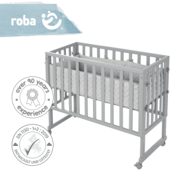 Roba Cómoda Y Moisés 3en1 Con Barrera Style Gris -Muebles comercio roba comoda y moises 3en1 con barrera style gris a308653 4