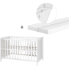 Roba Cuna Colecho Blanco 60 X 120 Cm Con Colchón Safe Asleep -Muebles comercio roba cuna colecho blanco 60 x 120 cm con colchon safe asleep a349555