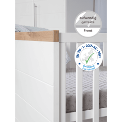 Roba Cuna Combi Nele Blanco 11 Roba Cuna Combi Nele Blanco -Muebles comercio roba cuna combi nele blanco a308639 4