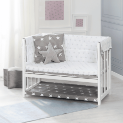 Roba Cuna Little Stars 3 En 1 Blanco 10 Roba Cuna Little Stars 3 En 1 Blanco -Muebles comercio roba cuna little stars 3 en 1 blanco a303907 3