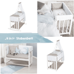 Roba Cuna Mecedora Indibär 4 En 1 Blanca -Muebles comercio roba cuna mecedora indibaer 4 en 1 blanca a303895 2