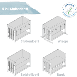Roba Cuna Mecedora Star Magic 4 En 1 Nature 9 Roba Cuna Mecedora Star Magic 4 En 1 Nature -Muebles comercio roba cuna mecedora star magic 4 en 1 nature a303892 2