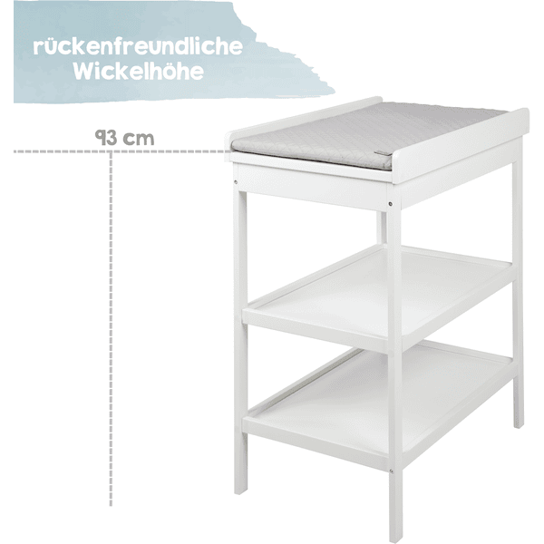 Roba Estante Cambiador Incl. Cambiador De Seguridad Style Blanco 7 Roba Estante Cambiador Incl. Cambiador De Seguridad Style Blanco - Imagen 5