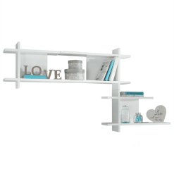 Roba Estantería De Pared Juego De 3 Nordic Blanco 9 Roba Estantería De Pared Juego De 3 Nordic Blanco -Muebles comercio roba estanteria de pared juego de 3 nordic blanco a317216 2