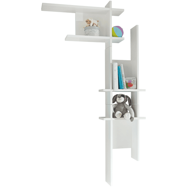 Roba Estantería De Pared Juego De 3 Nordic Blanco 3 Roba Estantería De Pared Juego De 3 Nordic Blanco