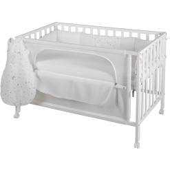 Roba Room Cuna Safe Asleep® Estrellas Blanco
