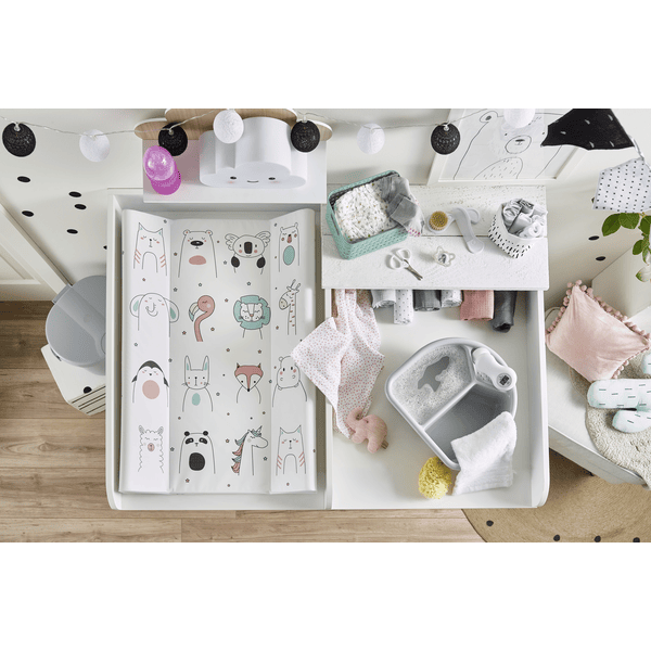 Rotho Babydesign Rotho Baby Design Cambiador De Cuña Happy Faces Blanco 50 X 70 Cm 4 Rotho Babydesign Rotho Baby Design Cambiador De Cuña Happy Faces Blanco 50 X 70 Cm - Imagen 2