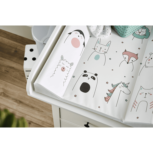 Rotho Babydesign Rotho Baby Design Cambiador De Cuña Happy Faces Blanco 50 X 70 Cm 6 Rotho Babydesign Rotho Baby Design Cambiador De Cuña Happy Faces Blanco 50 X 70 Cm - Imagen 4