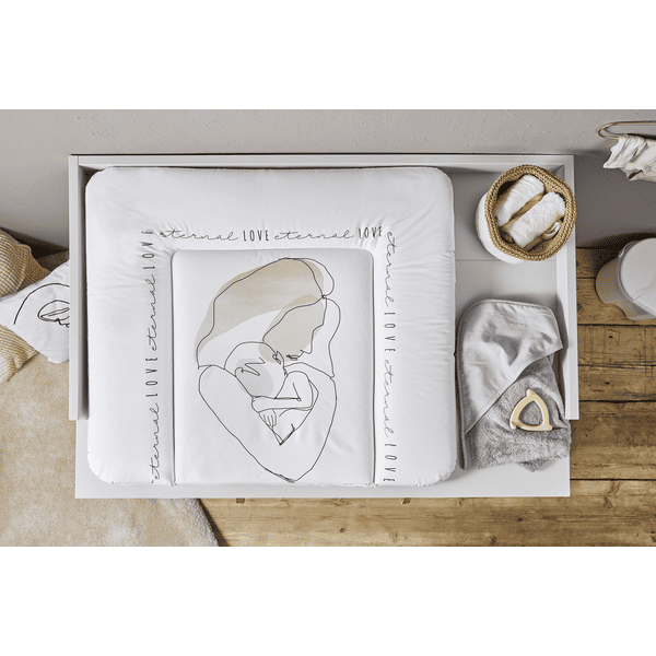 Rotho Babydesign Rotho Cambiador Ancho Motiv Line-Art Eternal Love 85 X 72 X 5 Cm 4 Rotho Babydesign Rotho Cambiador Ancho Motiv Line-Art Eternal Love 85 X 72 X 5 Cm - Imagen 2