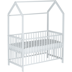 Schardt Cuna Casa Micky Lacado Blanco 60x120cm -Muebles comercio schardt cuna casa micky lacado blanco 60x120cm a389460 4