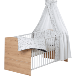 Schardt Cuna Completa Classic Line 70x140cm Origami Roble Artesano Black -Muebles comercio schardt cuna completa classic line 70x140cm origami roble artesano black a389607 4