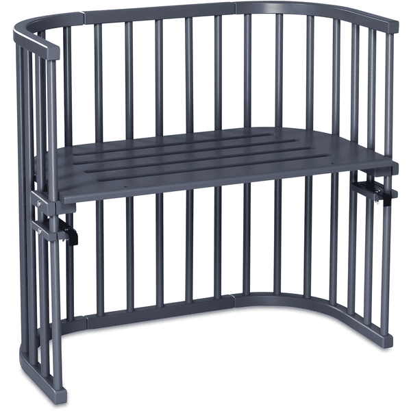 TOBI Babybay Cuna Colecho Original Haya Maciza Con Aireación Extra Gris Barnizada 3 TOBI Babybay Cuna Colecho Original Haya Maciza Con Aireación Extra Gris Barnizada