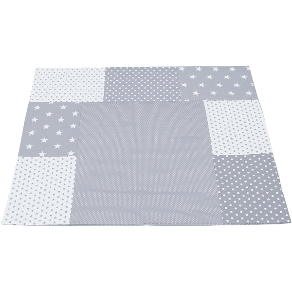 Ullenboom Patchwork Cubrecambiador Estrellas Gris 75x85 Cm 3 Ullenboom Patchwork Cubrecambiador Estrellas Gris 75x85 Cm