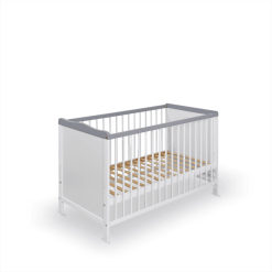 Urra Cuna Pino Blanco/gris 60 X 120 Cm