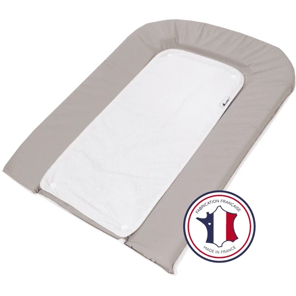 Candide Colchoneta Para Cambiador Tejido De Rizo Gris 7 Candide Colchoneta Para Cambiador Tejido De Rizo Gris - Imagen 5