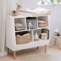 Done By Deer ™ Cambiador Easy Wipe Confetti Blue -Muebles comercio done by deer cambiador easy wipe confetti blue a341627 4