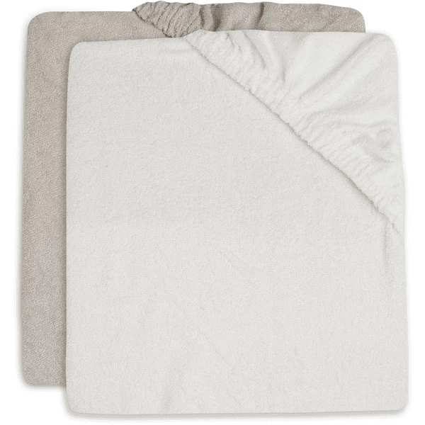 Jollein Paquete De 2 Fundas Para Cambiadores De 50x70cm De Rizo - Turrón 3 Jollein Paquete De 2 Fundas Para Cambiadores De 50x70cm De Rizo - Turrón